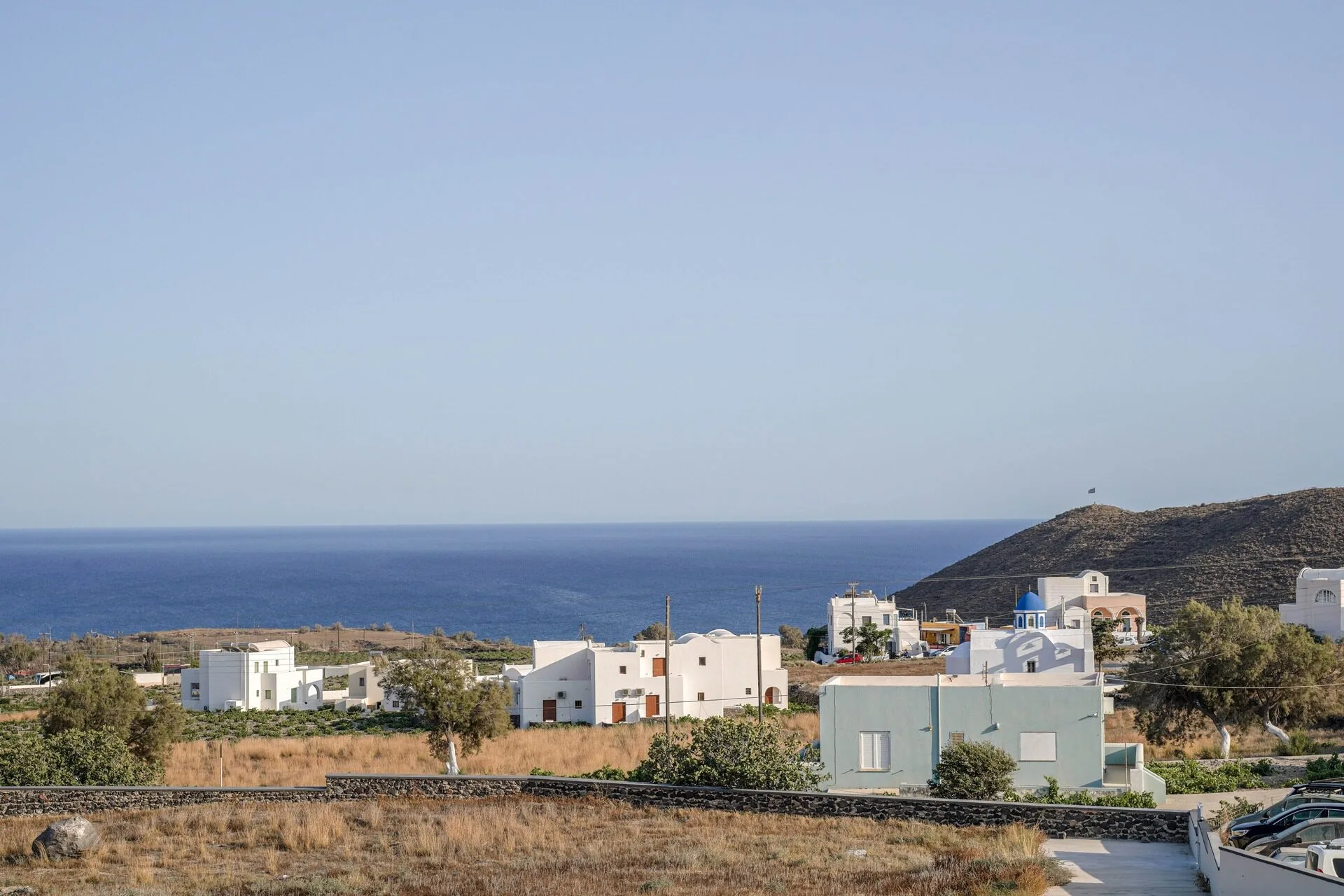 Outdoor area at The Noverian Bios Caldera