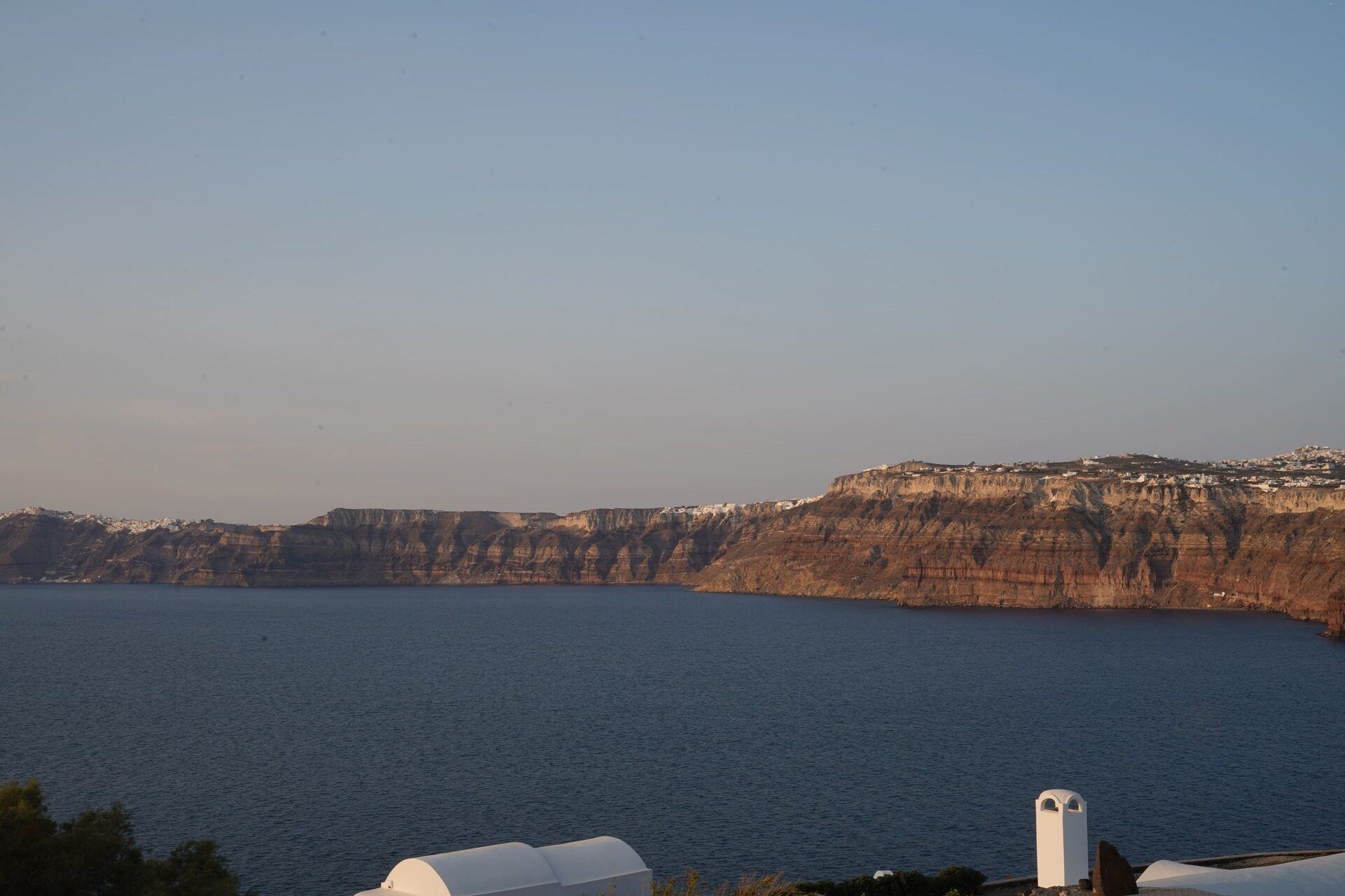 Akrotiri caldera landscape